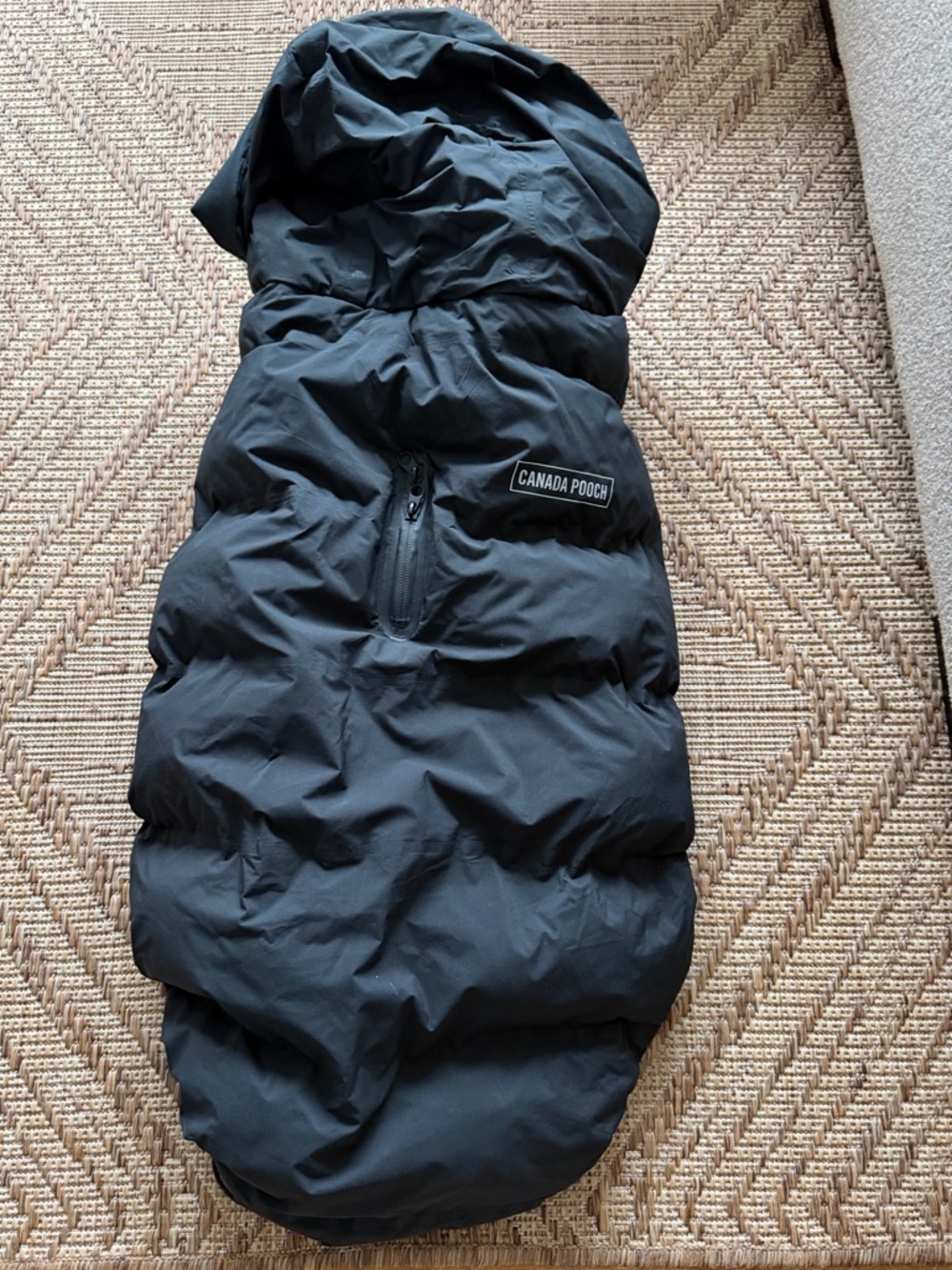 Canada Pooch Black Insulated Dog Parka size 26